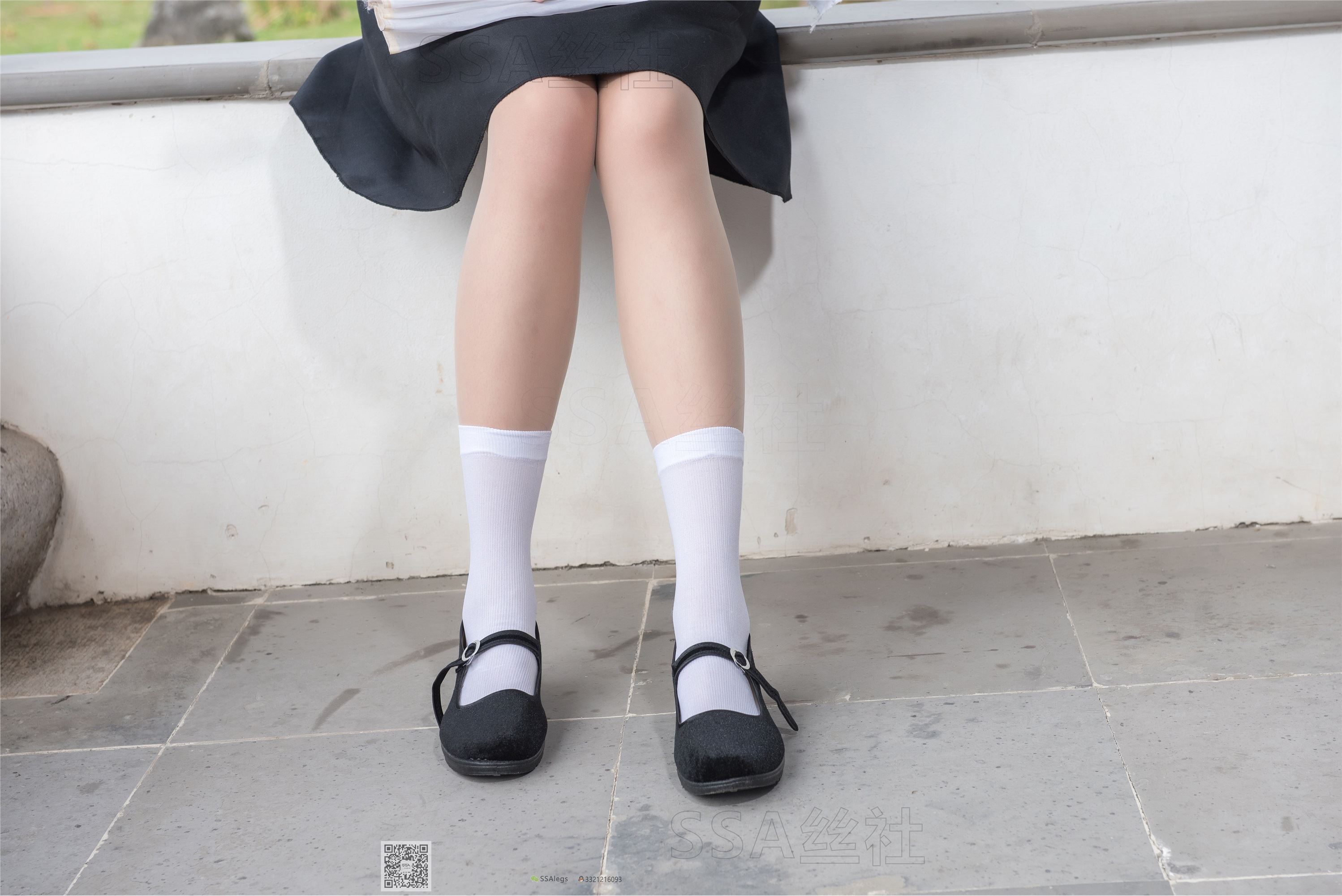 SSA丝社 超清写真 NO.068 君君 民国学妹肉丝白袜